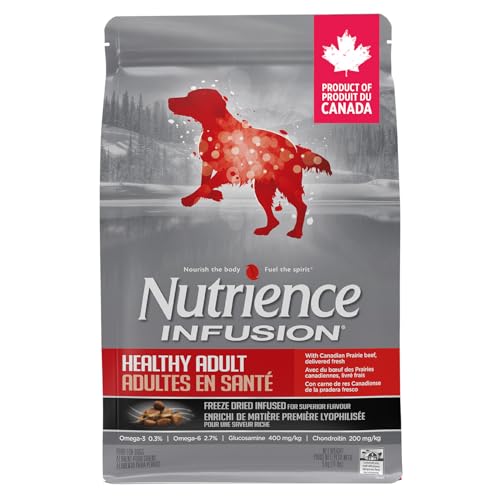 Nutrience Infusion Healthy Adult Dog Food, Beef, 5 kg (11 lb) Bag