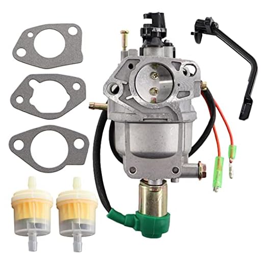 TOPREPAIR Carburetor for Milbank MPG75002E Pulsar PG7500B 5400 6000 7500 Watt 13hp 420cc Generator Carb