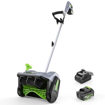 battery operated snow thrower