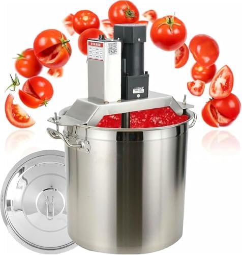 Commercial Electric Mixer with Pure Copper Motor, 40L/80L Stainless Steel Food Mixer & Pot Stirrer, 4-Blade Mixing Scraper for Soup, Jam, Sauce, Beverage, Porridge, Seasoning Stirring