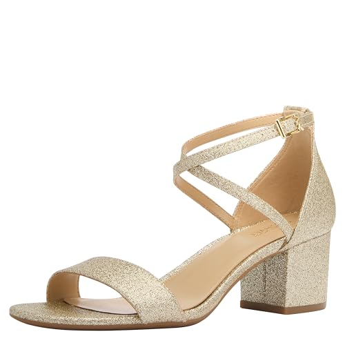 Michael Kors Femme Serena Sandals en cuir noir élégant pour l'été