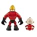 The Incredibles 2 Mr. Incredible & Jack-Jack Junior Supers Action Figure 2-Pack, Approximately 3