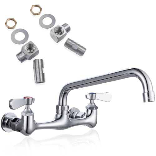 Sepaitek Leak-Free Commercial Sink Faucet 8' Center 8'...