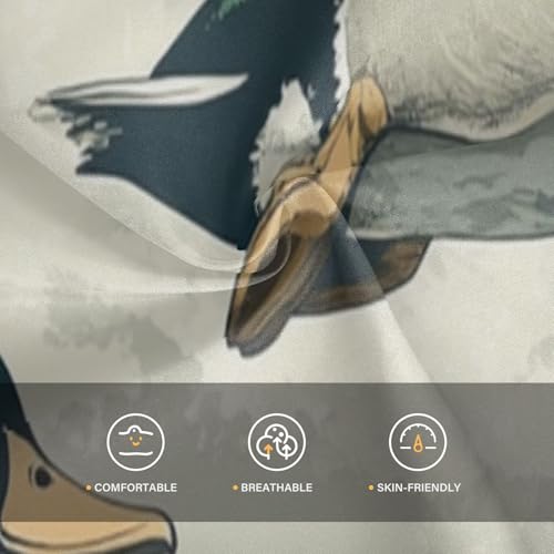 Boccsty Mallard_ducks Camo Retro Boy Summer Shorts Sets Hawaiian Toddler Boys T-Shirt & Pants 2 Pcs 3T4