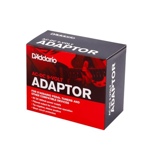 image for D'Addario Accessories Guitar Pedal Power Supply - DC 9V Power Cord - 9