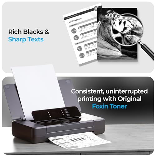 Image of Foxin FTC 166A Toner Cartridge | Compatible with W1660A HP Laser 1008a /1008w, MFP 1188a /1188w /1188pnw, LaserJet 1188nw | Monochrome Laser HP Printer Cartridge with Chip | High Page Yield - 1500