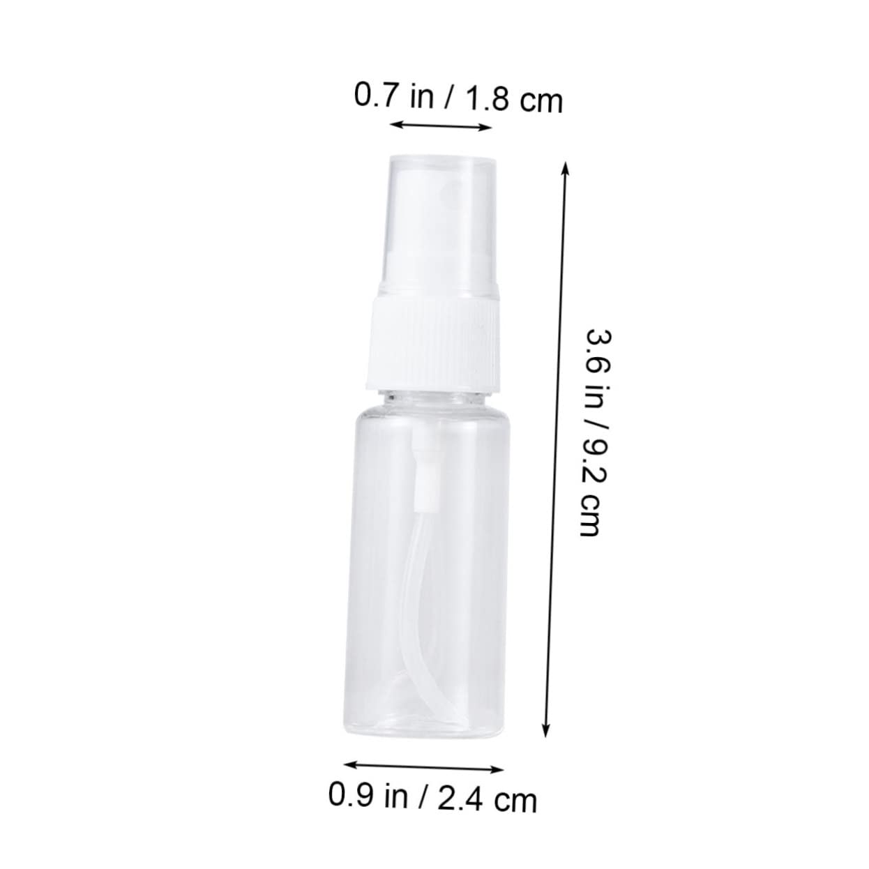 20ml Transparente Kunststoff Sprühflasche Wiederverwendbar