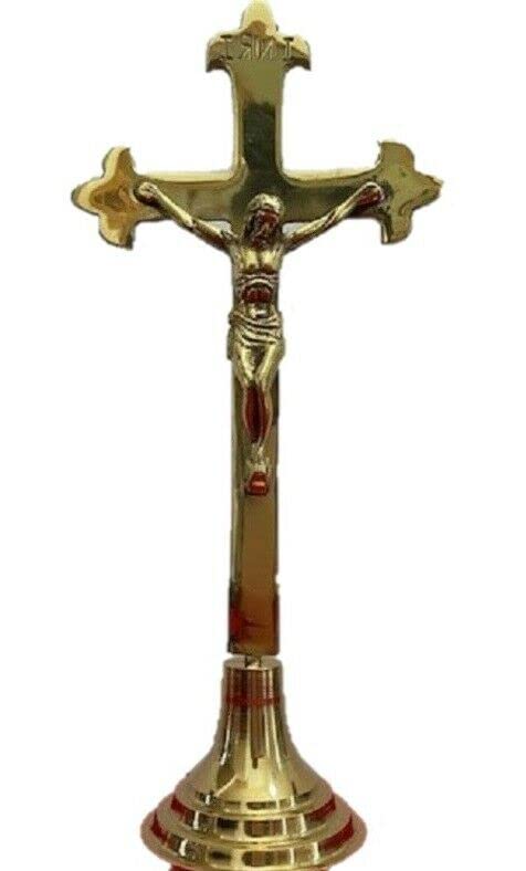 Amazon.com: Kate Spade/Lenox Brass Standing Crucifix Double Sided