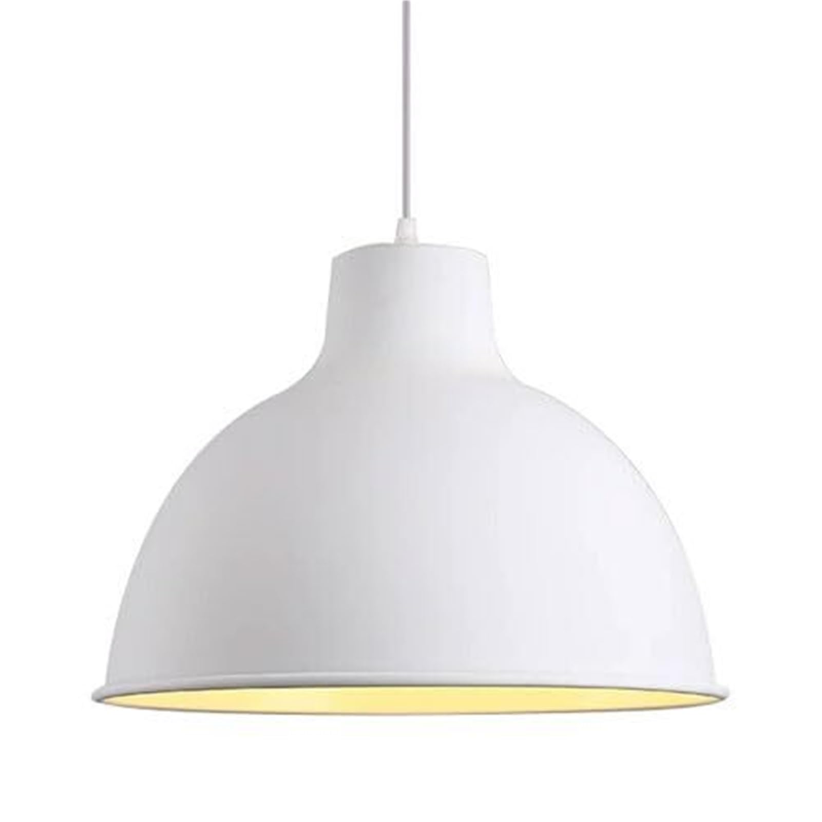 HUAYUSEDF Nordic Industrial Metal Pendant Lamp Chandelier Hanging Lighting Ceiling Fixture E27 Single Head Personalized for Cafe Restaurant Corridor