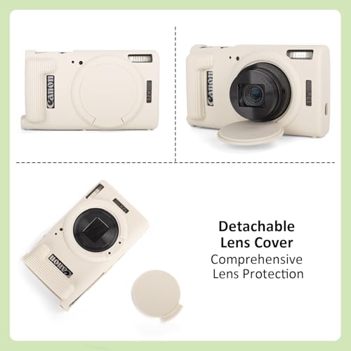 Funda de silicona para cámara Canon ELPH 360 HS/IXY 650 miniatura 4