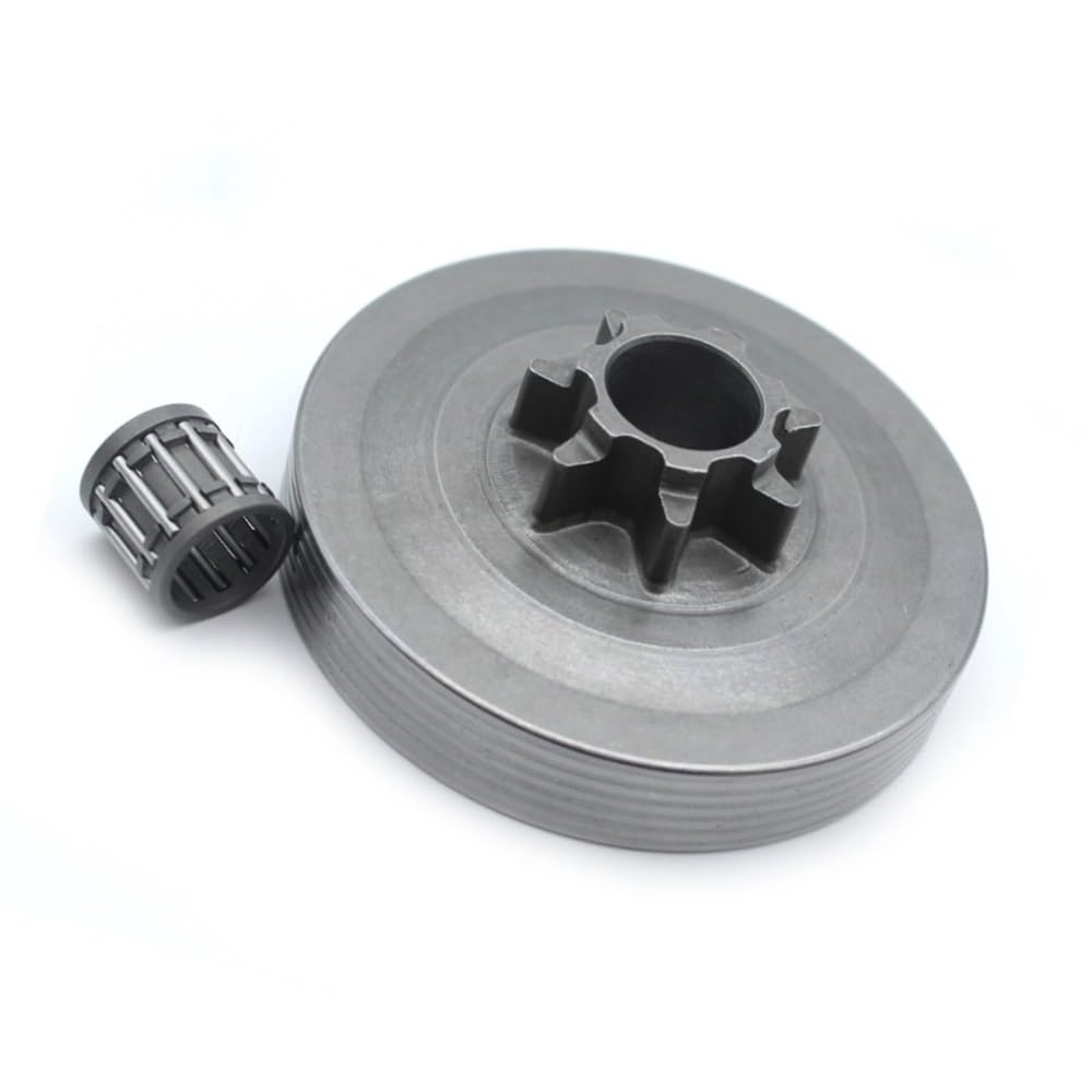 325" 7T Clutch Bell Drum Bearing Kit Fit for Chinese Chainsaw 4500 5200 5800 45CC 52CC 58CC