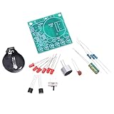 CATIEBYE 音声制御LEDメトロキット 音響反応ライト搭載 電子はんだ付けプロジェクト 家庭用電子工作 教育ワークショップ向け