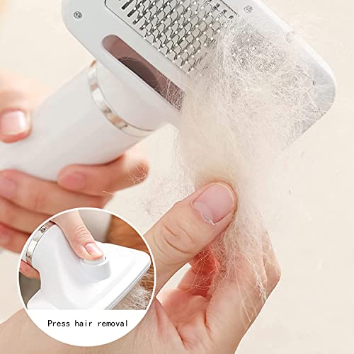 Upgraded Version Of 2In1 Pet Grooming Hair Dryer Slicker Brush, Dog Hair Dryer Brush, Pet Grooming Hair Dryer Brush, Adjustable 3 Air Volume Heat Settings #TOP5