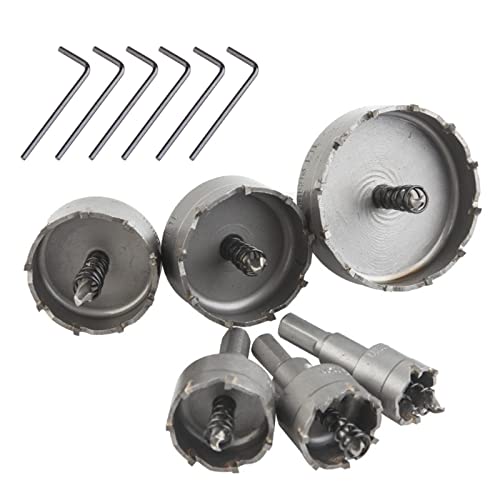 Set de 6 brocas con punta de carburo para metal miniatura 3