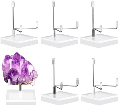 Amazon.com: Menkxi 8 Pcs Acrylic Easel Stand Adjustable Metal Arm ...