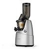 Kuvings BPA-Free Whole Slow Juicer Silver B6000S with Sortbet Maker, Cleaning Tool Set, Smart Cap and Recipe Book