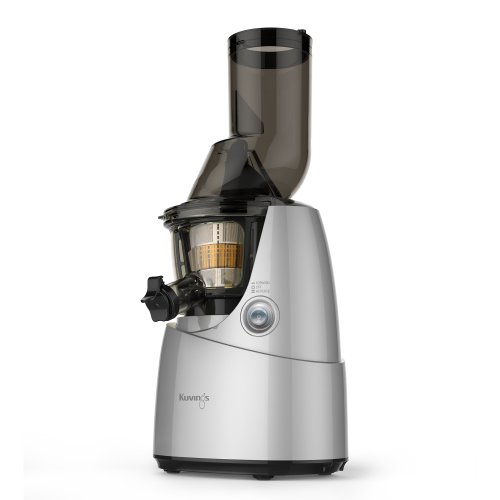 Kuvings Whole Slow Juicer B6000S - Higher Nutrients and Vitamins, BPA-Free Components, Easy to Clean, Ultra Efficient 240W, 60RPMs, Includes Blank Strainer-Silver 17.5" X 10.06" X 14" by Kuvings - Used condition - US$226.03