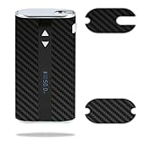 Decal Sticker Skin WRAP Carbon Fiber Black Grey Pattern Background for Eleaf iStick 50W