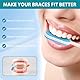 OFFCUP 2 in 1 Aligner Entfernungswerkzeug, 4 Stück Unsichtbare Zahnentfernung Aligner Removal Tool, Entferner für Unsichtbare Zahnspangen Entfernungswerkzeug Zahnspange Entferner mit Aligner Chewies