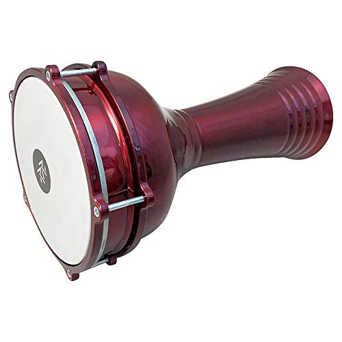ZAZA Percussion 16'' Length Aluminum Darbuka, 8