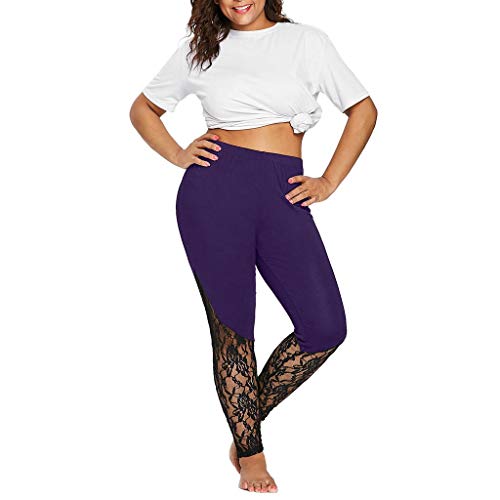 Preisvergleich Produktbild Lulupi LulupiDamenShortsLeggingsLang3 / 4CapriLeggingsMitSpitzeYogaHoseShorts...