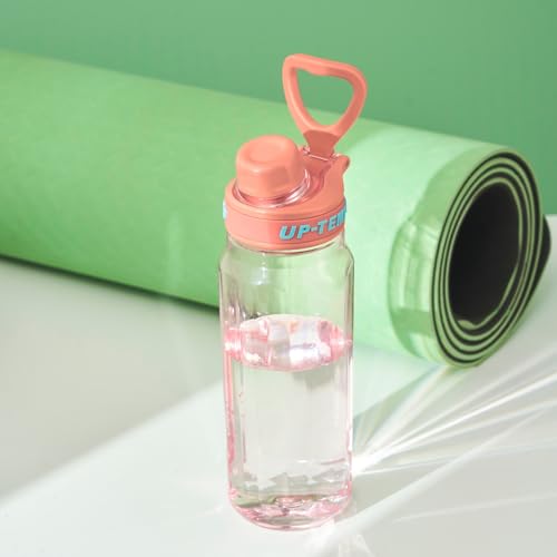 Image of Tri-Tonic Kita Whim Water Bottle - 680ml | Leak-Proof Tight Fitted Lid with Strong Carying Handle | Made of Tritan & BPA Free, Food Grade Material (Stone Grey)