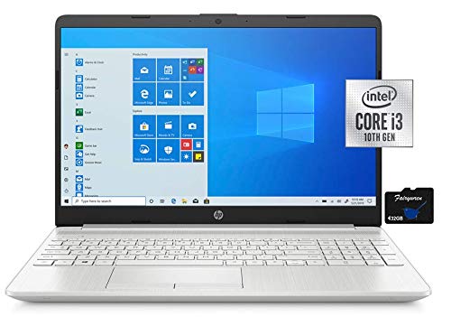 HP 2021 15.6C` HD m[gp\R PC Intel Core i3-10110U (Beats i5-7200U) 4GB RAM 128GB SSD USB-C WiFi RJ45 HDMI HD EFuJ Bluetooth W