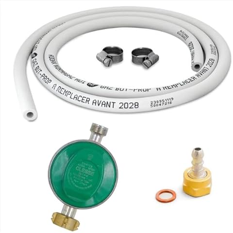 Détendeur butane 28 mbar avec tuyau Cover