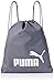 Puma Phase Gym Sack Bolsa De Cuerdas, Unisex Adulto, Quiet Shade Gris, OSFA
