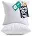 Utopia Bedding Throw Pillows Insert (Pack of 2, White) - 26 x 26 Inches Bed and Couch Pillows - Indoor Decorative Pillows