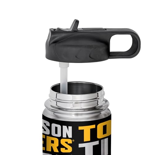 Rico Industries NCAA Towson Tigers Standard 22oz Stainless Steel Tumbler with Lid - Great For Coffee, Tea, Water or Cocktails by Rico Industries - Used condition - Image 5