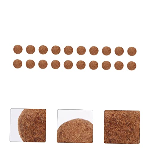 Garneck 1 Conjunto 20 Unidades Pílulas De Aromaterapia De Madeira Bola De Óleo Essencial Sachês De L