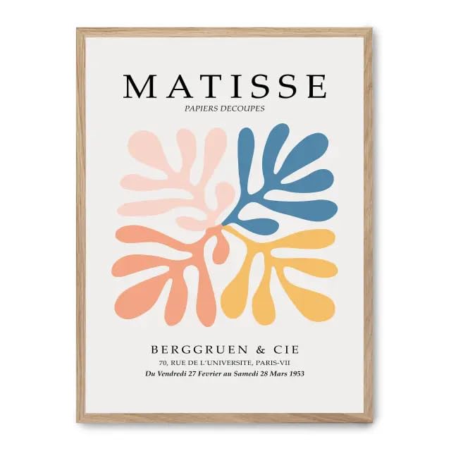 AlexandreHouse Cuadro Matisse Cutouts Viii_FASE5, multicolour