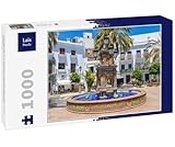 Lais Puzzle La Famosa Plaza de España en Vejer de la Frontera, Cádiz, Andalucía, España 1000 Piezas