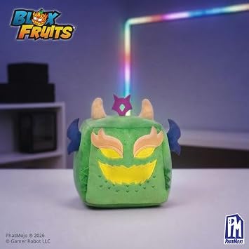 Blox Fruit - コレクター用ミステリーぬいぐるみ 2パック 高さ4インチ、シリーズ3 DLC付き