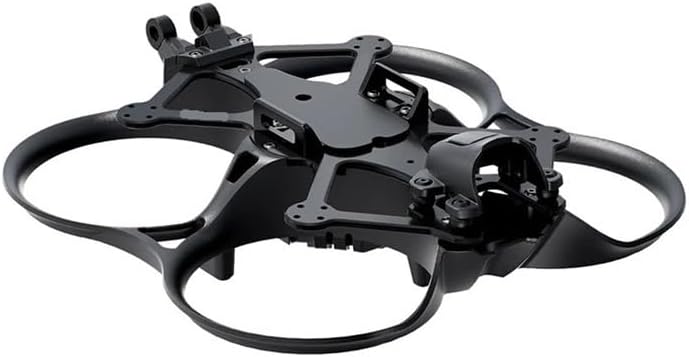 Fit for CT25 RC Rack Fit for Cinebot25 2.5inch 115mm wheelbase Carbon Fiber Frame Kit for FPV Quadcopter Accessory(Black)