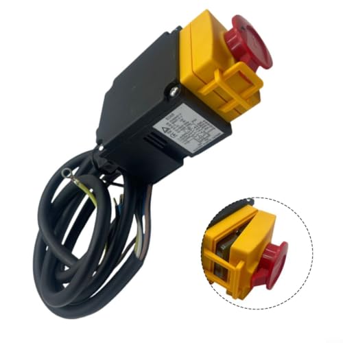 Interruptor electromagnético trifásico 250V IP54 para sierra circular de mesa 5