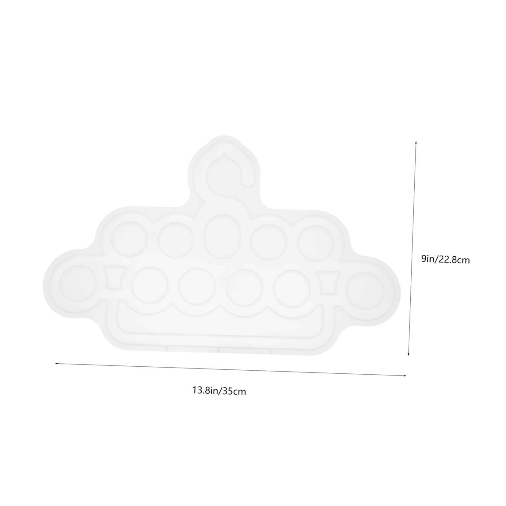 Homoyoyo 1Pc Silicone Scarf Hanger Making Durable Hanger for Easy Crafting Creative Projects for Organizing Scarves and Accessories Convenient Easy to Clean