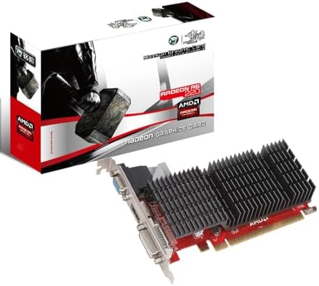 MAXSUN AMD Radeon R5 220 1GB Graphics Card GPU (DVI-I, HDMI, VGA) - Low ...