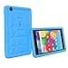 AT&T TREK 2 HD Case - Poetic Rugged Protective Silicone Case [Corner/Bumper Protection][Grip][Sound-Amplification][Bottom Air Vents] for AT&T TREK 2 HD (2016) Blue