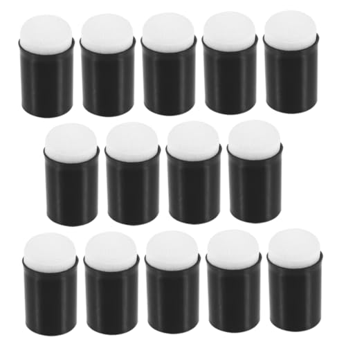 HOMSFOU 15Pcs Finger Painting Sponge Daubers for Art Graffiti Sponge Tool for Blending Stamping and Crafting Projects Durable and Easy to Clean Painting Applicators