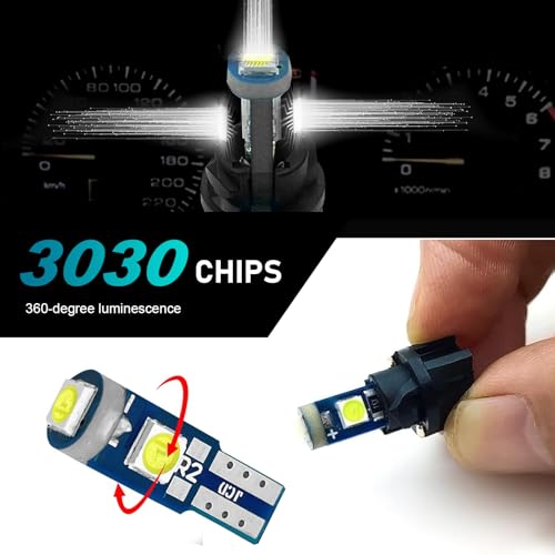 20 Piezas Bombillas LED 74 Para Tablero Universal miniatura 6