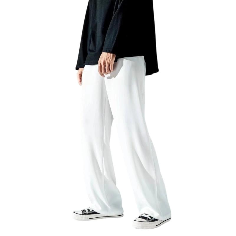 Pantalon jogging hommes cargo slim fit en coton stretch avec poches pour tenue sport
