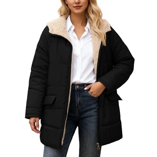 Manteau réversible à capuche aux finitions soignées et cardigan élégant
