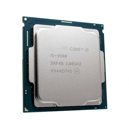 Image of i5-9500 Processor 3.00GHz 6 Core with 6 Threads, Socket: LGA 1151, Max Turbo Boost Upto 4.40GHz (Light Golden) (Comes with Thermal Paste).