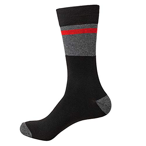 Image of HHX YONLEE Dress Socks 5 /6 /10 Pairs Crew Argyle Colorful Cotton Novelty Casual Happy Fun