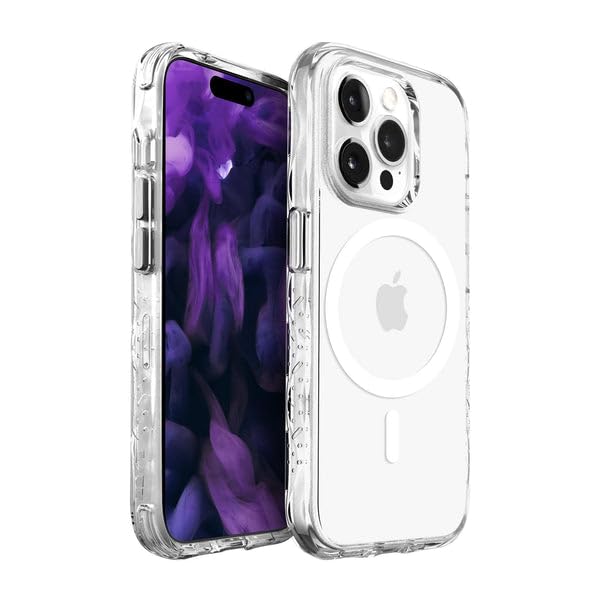 Capa Crystal Matter X Magsafe Policarbonato Transparente para IPHONE 15 PRO, LAUT