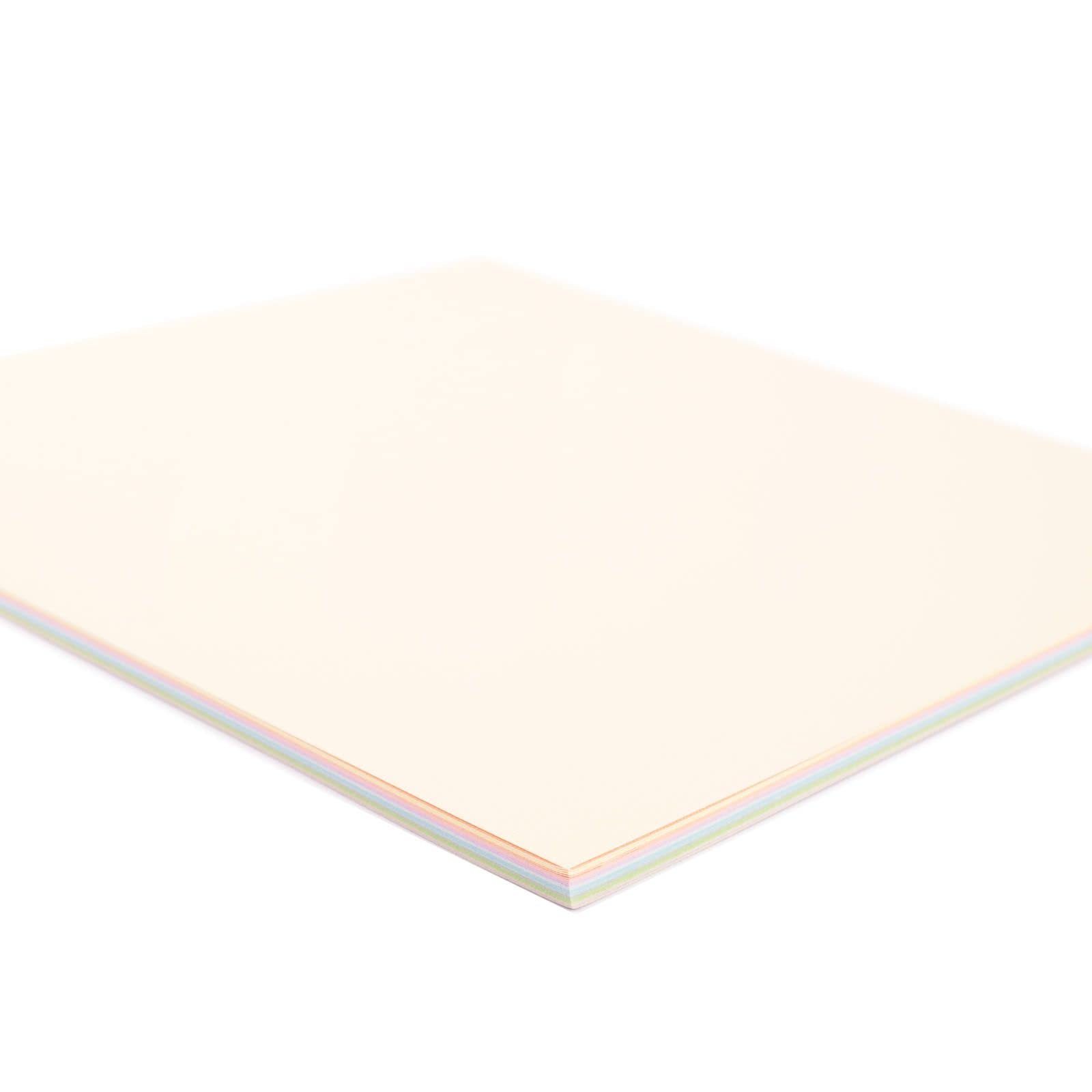 Florence Cardstock Textured Multicoloured - Coloured Card Making Supplies 12 X 12 Inch - Valentine - 24 Sheets - Coloured