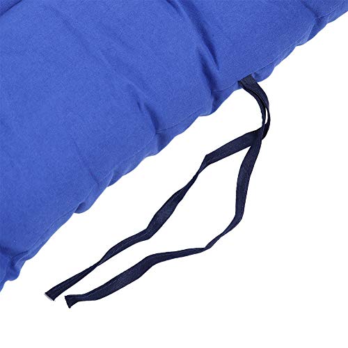 【】 Tapete de cadeira de balanço, almofada de poliéster para descanso, cadeira de balanço de algodão
