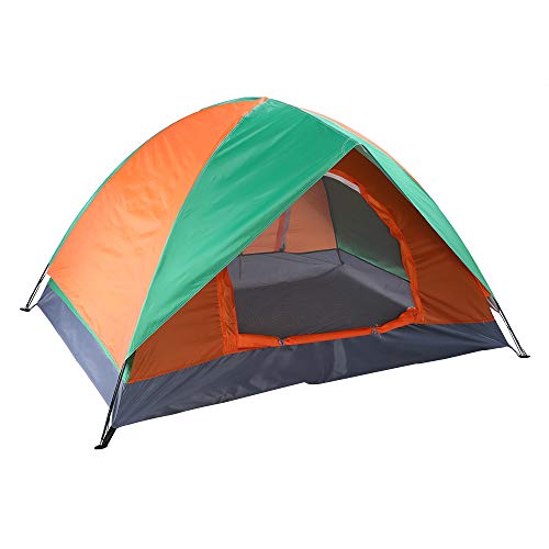 Carpa Dome para 2 Personas, Doble Puerta, Transpirable y Duradera